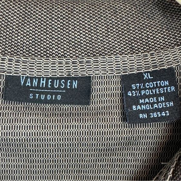 Van Heusen Brown Polo Shirt XL - Picture 4 of 7